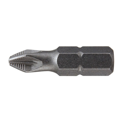 [170-PZ225SR] Pozi PZ2 x 25mm Ribbed Insert Bit