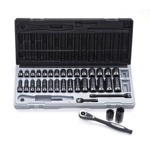 [170-10143501-6] DASET3M-35PCE 6PT 3/8"Dr Set - Carton (6)