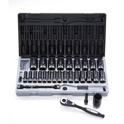 [170-11242901-2] DASET4ML-29PCE 6PT 1/2"Dr Dp Set - Carton (2)