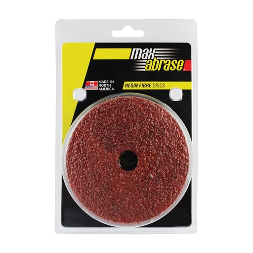 [170-CGRFB12536] Carded 5 Pack Resin Fibre Soft Metal Disc - 125mm x B36 Grit