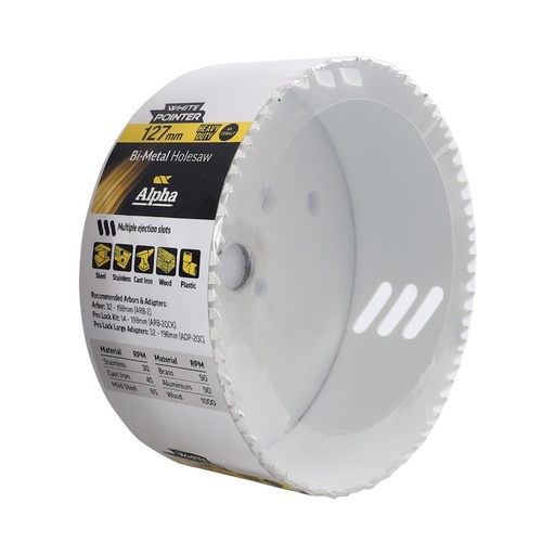 [170-HSV127B] 127mm Holesaw Bulk Wrapped