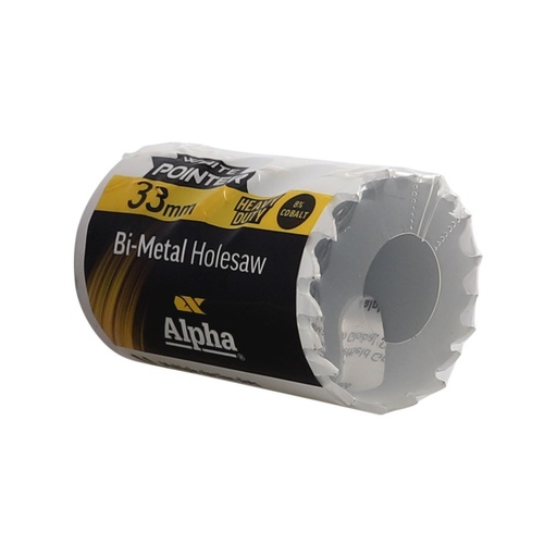 [170-HSV33B] 33mm Holesaw Bulk Wrapped