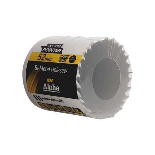 [170-HSV52B] 52mm Holesaw Bulk Wrapped