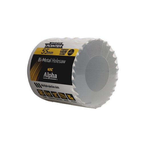 [170-HSV55B] 55mm Holesaw Bulk Wrapped