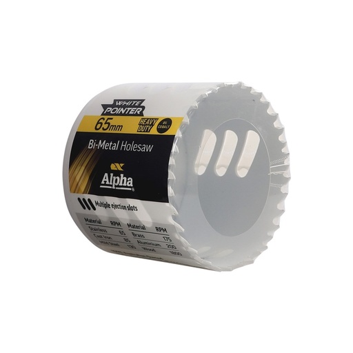 [170-HSV65B] 65mm Holesaw Bulk Wrapped