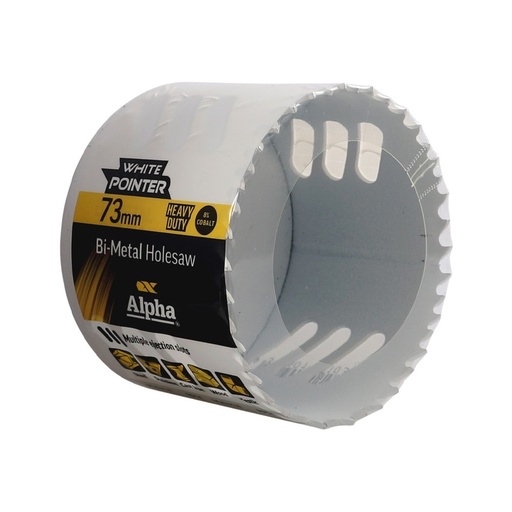 [170-HSV73B] 73mm Holesaw Bulk Wrapped
