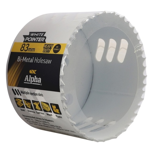 [170-HSV83B] 83mm Holesaw Bulk Wrapped