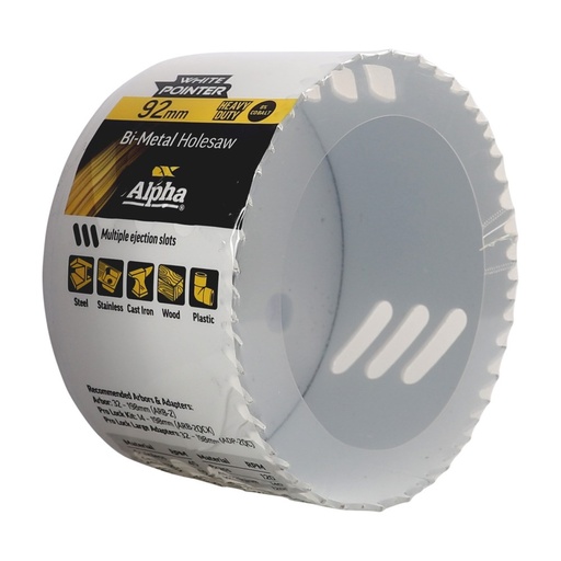 [170-HSV92B] 92mm Holesaw Bulk Wrapped