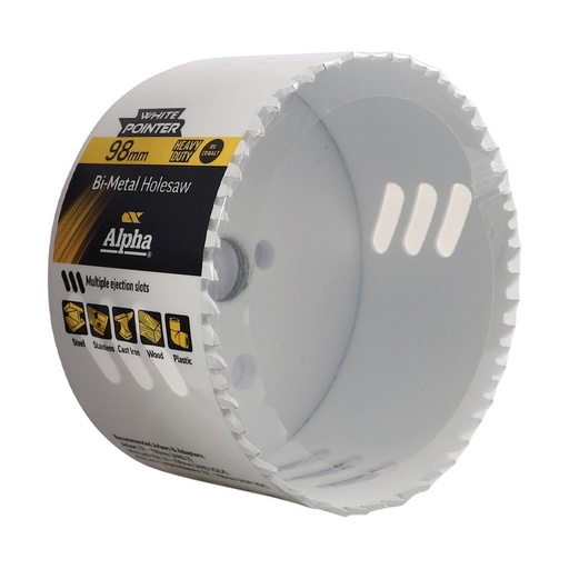 [170-HSV98B] 98mm Holesaw Bulk Wrapped