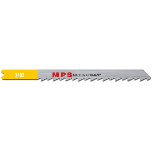 [170-J3403-5] Jig Saw Blade CV, 100mm, 6 tpi, Ground, Universal Shank (x5)