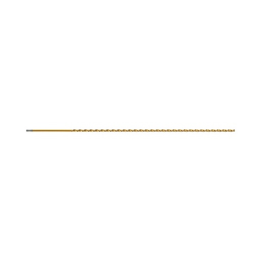 [170-9EXLM033] 3.3mm Extra Long 315mm HSS Drill Bit - Gold Series