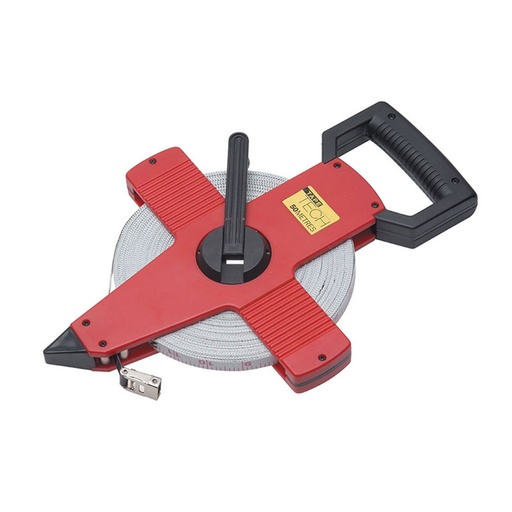 [170-NP5013] 50m Open Case Fibreglass Tape Measure