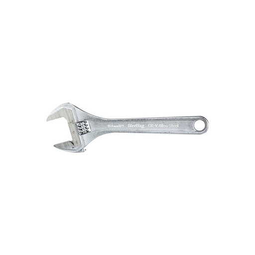 [170-AW-150R] Sterling Adjustable Wrench 150mm (6in) Chrome Carded