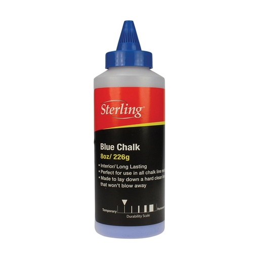 [170-CR-BLUE] Sterling Chalk Refill: Blue 226g