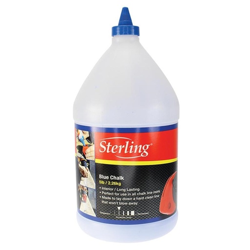 [170-CR-BLUE-5] Sterling Chalk Refill: Blue 2.26kg (5lbs)