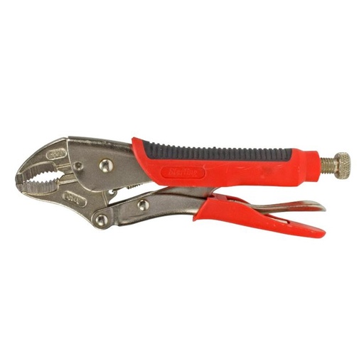 [170-LP010CR] Sterling Locking Pliers - 250mm, 10in - Curved Jaw  / Rubber Grip
