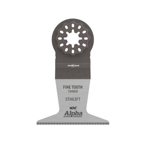 [170-STH63FT1] Starlock Fine Tooth 63mm - Timber Multi-Tool Blade