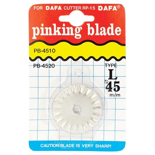 [170-PB4520] 45mnm Pinking Blade