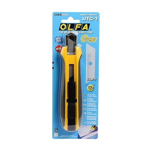 [170-UTC-1] Olfa Rubber Grip Knife