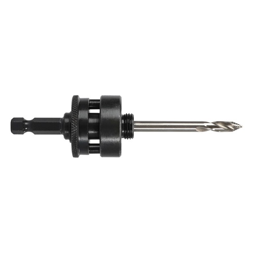 [170-ARBST-3] 32-250mm | Onsite Plus Large Quick Release Arbor to suit Holesaws | Step Tip Pilot Drill