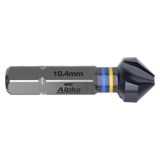 [170-CSAF3-10.4] 2.5 - 10.4mm | Onsite Plus Multi-Use 90 degree Countersink - 3 Flute