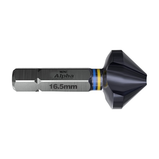 [170-CSAF3-16.5] 3.2 - 16.5mm | Onsite Plus Multi-Use 90 degree Countersink - 3 Flute