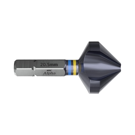 [170-CSAF3-20.5] 3.5 - 20.5mm | Onsite Plus Multi-Use 90 degree Countersink - 3 Flute
