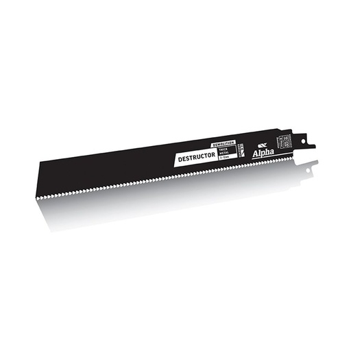 [170-RDDM23010-5] Destructor Demolition - Metal - Recip Blade, 10 TPI, 230x1.1mm - 5 Pack
