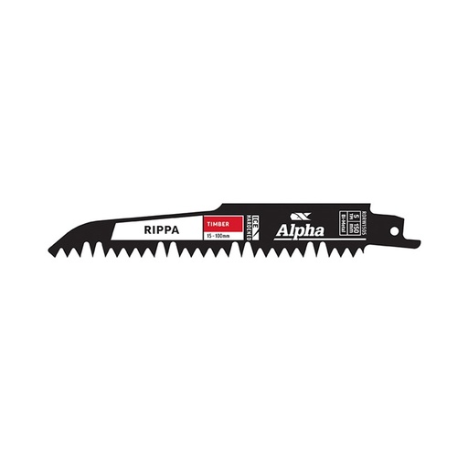 [170-RDRW1505-2] Rippa - Timber - Recip Blade, 5 TPI, 150mm - 2 Pack