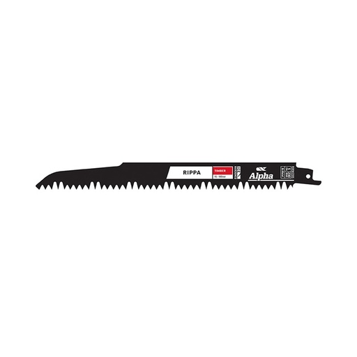 [170-RDRW2305-5] Rippa - Timber - Recip Blade, 5 TPI, 230mm - 5 Pack