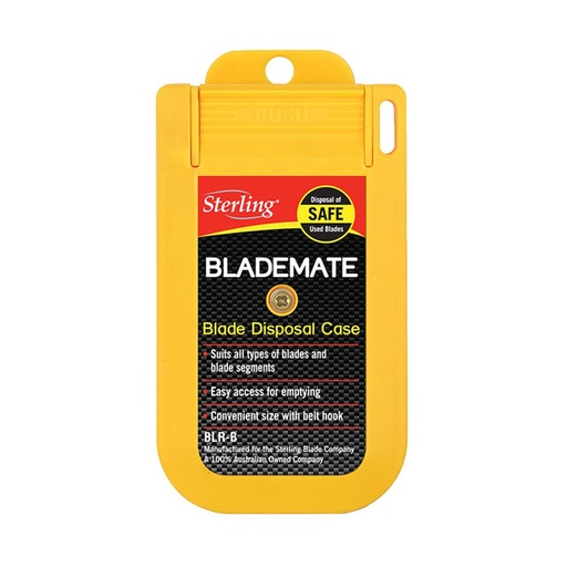 [170-BLR-B] BladeMate Sharps Container with Belt Clip
