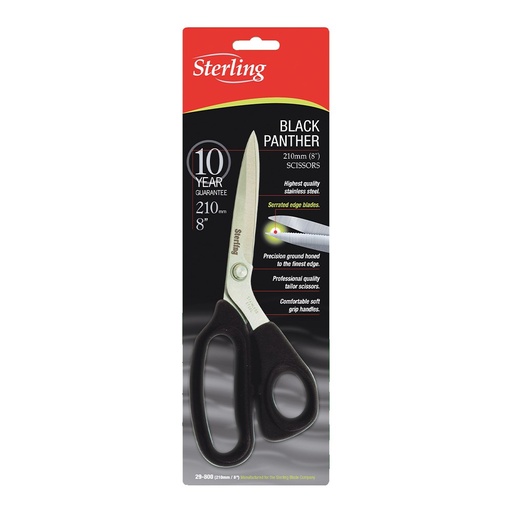 [170-29-800] 210mm Black Panther Scissors