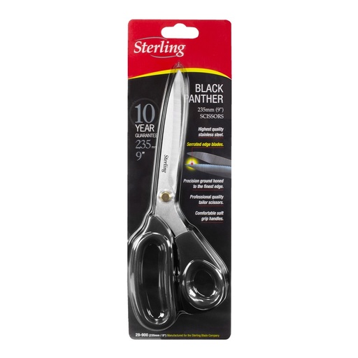 [170-29-900] 235mm Black Panther Scissors