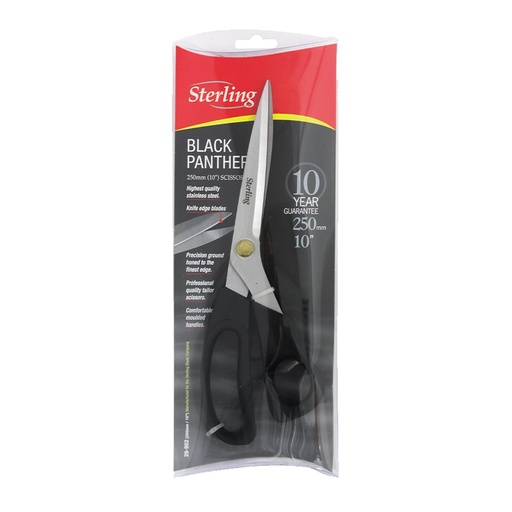 [170-29-902] 250mm Black Panther Scissors