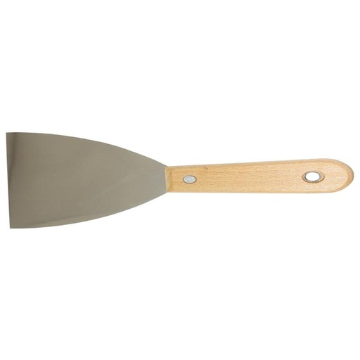 [170-7263-S4] 4in/100mm Scraper with Timber Handle