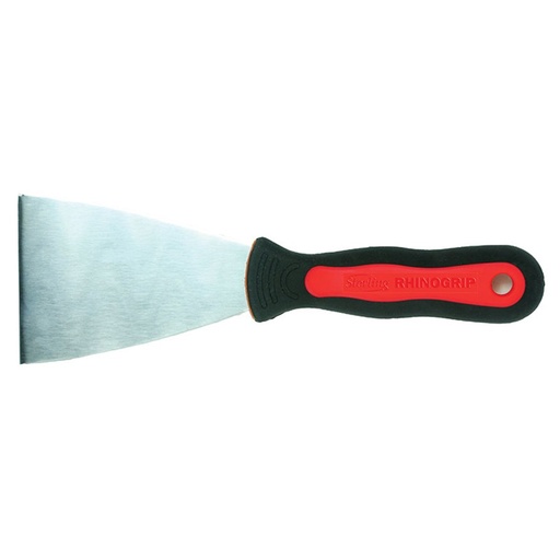 [170-7363-S3] 3in/75mm Stainless Steel Scraper with Rhinogrip Handle