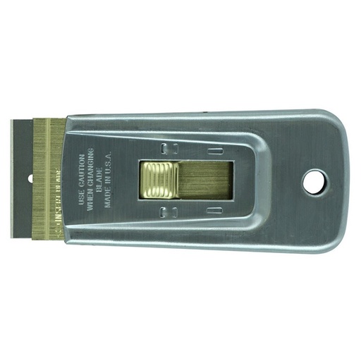 [170-80-200B] Metal Heavy Duty Scraper with Brass Button with blade