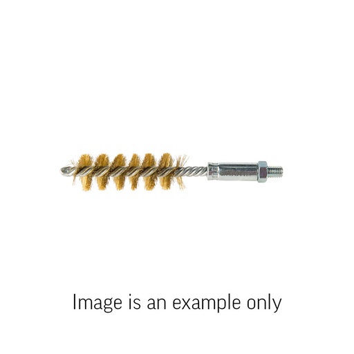 [170-TCS-10 1842530] Tube Brush Condenser Stainless Steel 0.12mm Wire 1in Dia x 1/4 UNF Male Mount - Bulk