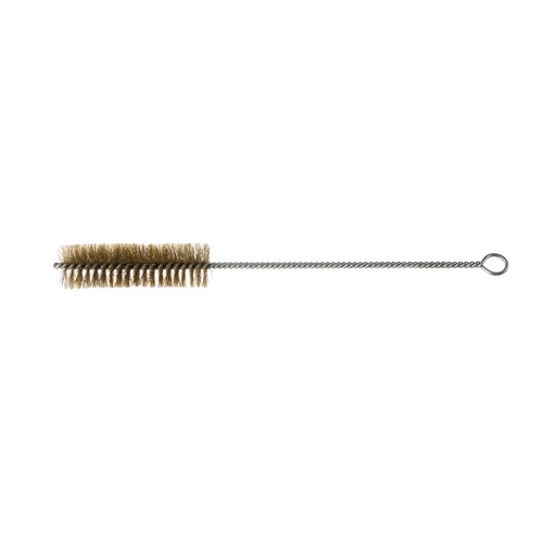 [170-TIB-05 1850520] Tube Brush Brass 0.2mm Wire 5mm Dia with Twisted Wire Handle - Bulk