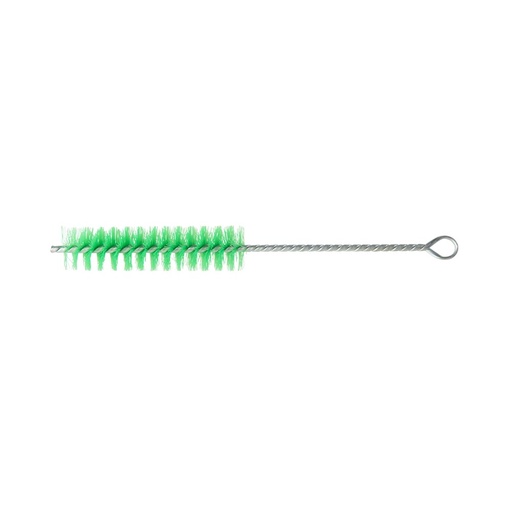 [170-TIZP-10 1801070] Tube Brush Nylon 0.25mm Wire 10mm Dia Heavy Duty with Twisted Wire Handle - Bulk