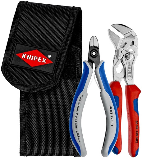 [180-001972V01] KNIPEX AVIATION CABLE TIE REMOVER SET