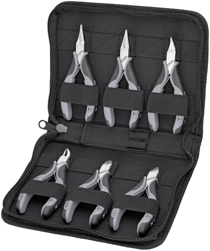 [180-002017] KNIPEX ESD PLIERS SET 6 PC