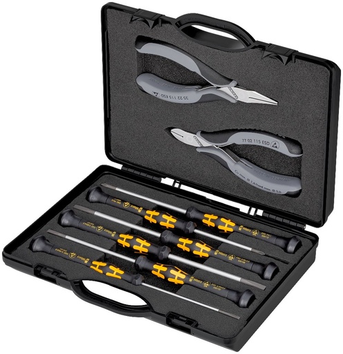 [180-002018ESD] KNIPEX ESD ELECTRONICS BOX