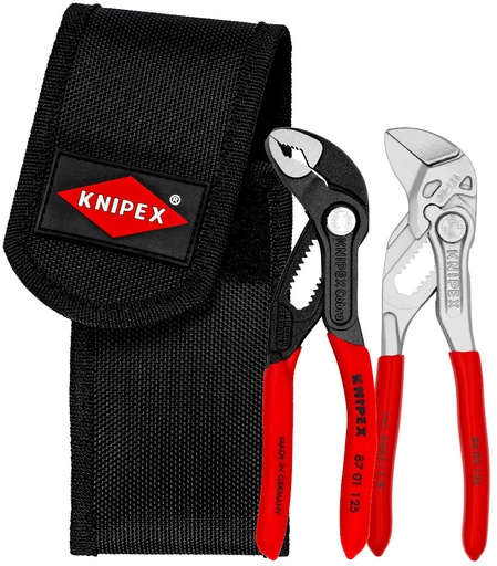 [180-002072V04] KNIPEX BELT POUCH SET 2 PIECE