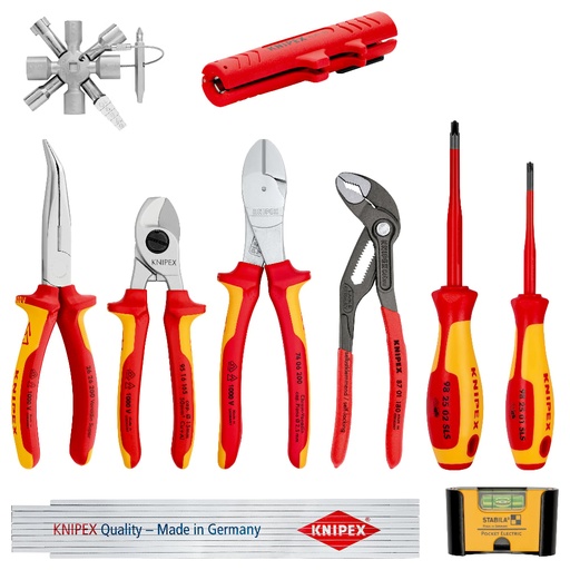[180-002090V01] KNIPEX EXTENSION SET ELECTRO 1 (AF)