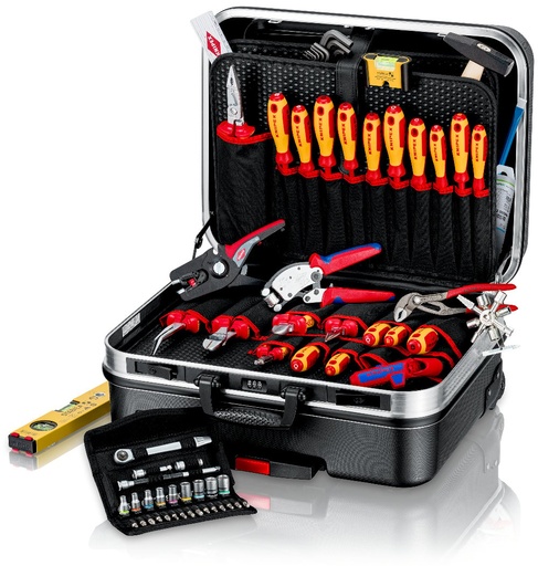 [180-002106] KNIPEX ELECTRICAL TOOLCASE 68 PC (AF)