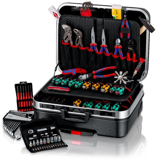 [180-002106M] KNIPEX MECHANICS TOOLCASE 90 PC (AF)