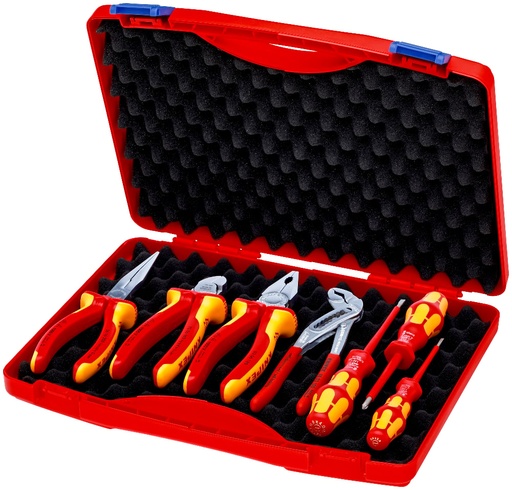 [180-002115] KNIPEX 1000V COMPACT TOOL SET 7PCS