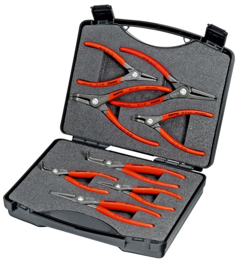 [180-002125] KNIPEX SET OF 8 PRECISION CIRCLIP PLIERS