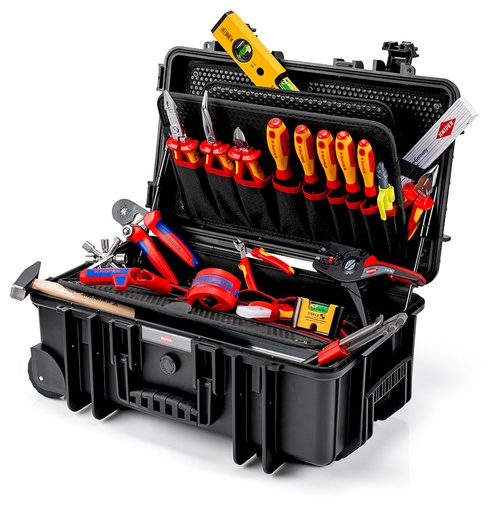 [180-002133E] KNIPEX TOOL CASE ROBUST26 ELECTRIC (AF)